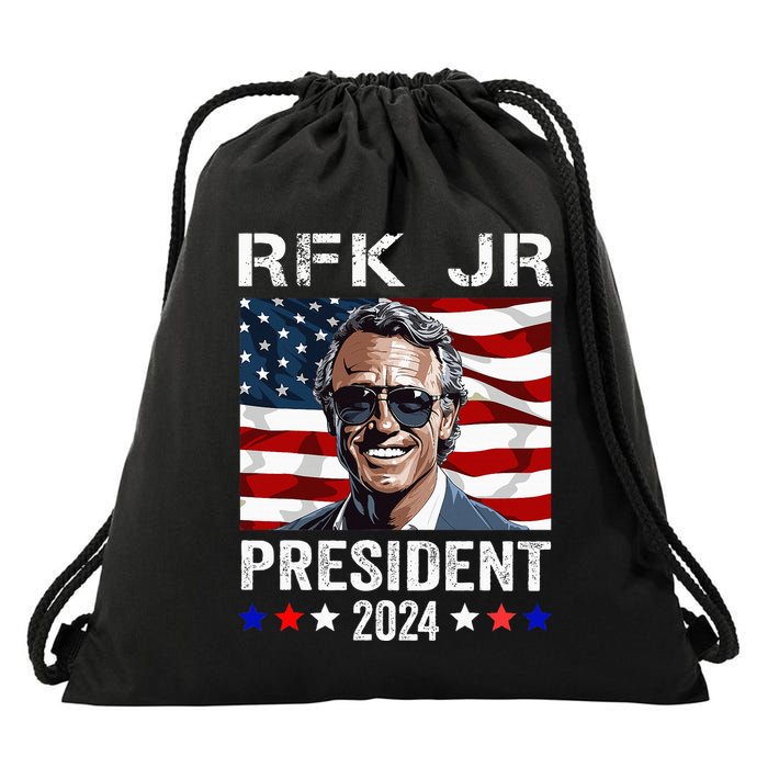 Rfk Jr For President 2024 Robert Kennedy Jr 24 Drawstring Bag