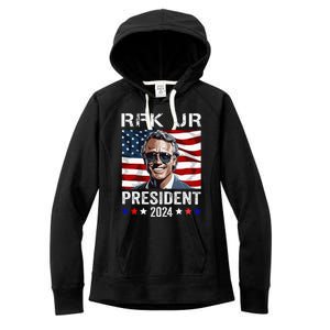 Rfk Jr For President 2024 Robert Kennedy Jr 24 Women's Fleece Hoodie