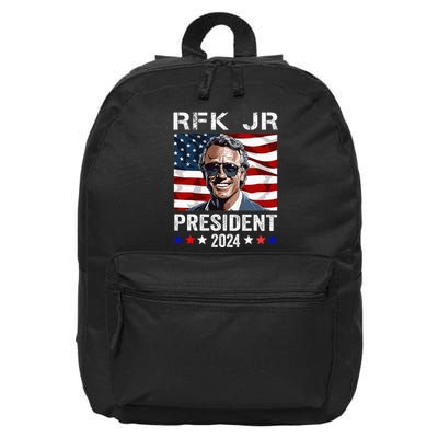 Rfk Jr For President 2024 Robert Kennedy Jr 24 16 in Basic Backpack