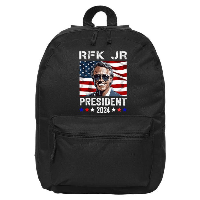 Rfk Jr For President 2024 Robert Kennedy Jr 24 16 in Basic Backpack