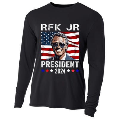 Rfk Jr For President 2024 Robert Kennedy Jr 24 Cooling Performance Long Sleeve Crew