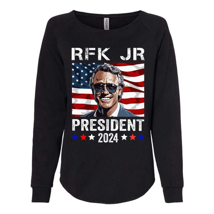 Rfk Jr For President 2024 Robert Kennedy Jr 24 Womens California Wash Sweatshirt