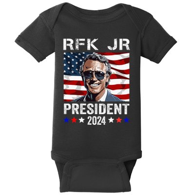 Rfk Jr For President 2024 Robert Kennedy Jr 24 Baby Bodysuit