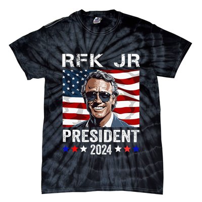 Rfk Jr For President 2024 Robert Kennedy Jr 24 Tie-Dye T-Shirt