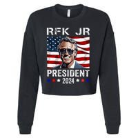 Rfk Jr For President 2024 Robert Kennedy Jr 24 Cropped Pullover Crew