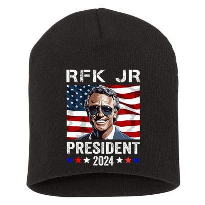 Rfk Jr For President 2024 Robert Kennedy Jr 24 Short Acrylic Beanie