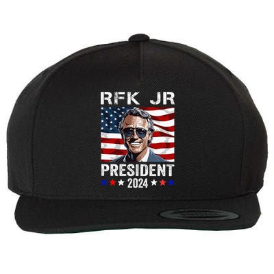 Rfk Jr For President 2024 Robert Kennedy Jr 24 Wool Snapback Cap