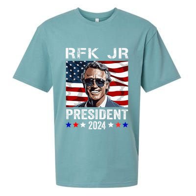Rfk Jr For President 2024 Robert Kennedy Jr 24 Sueded Cloud Jersey T-Shirt