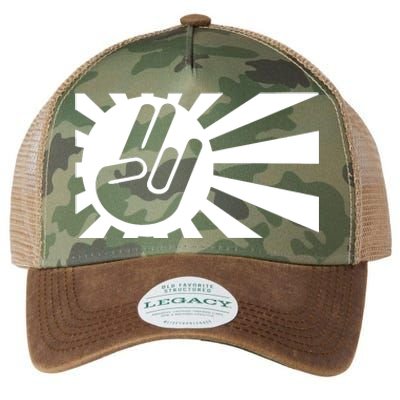 Racers Japan Flag Legacy Tie Dye Trucker Hat