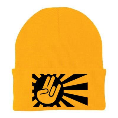 Racers Japan Flag Knit Cap Winter Beanie