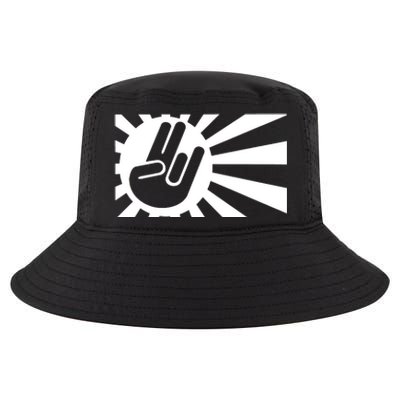 Racers Japan Flag Cool Comfort Performance Bucket Hat