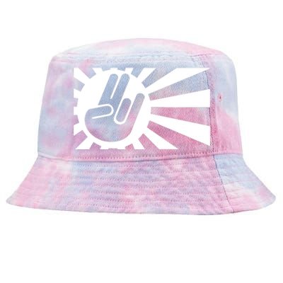 Racers Japan Flag Tie-Dyed Bucket Hat