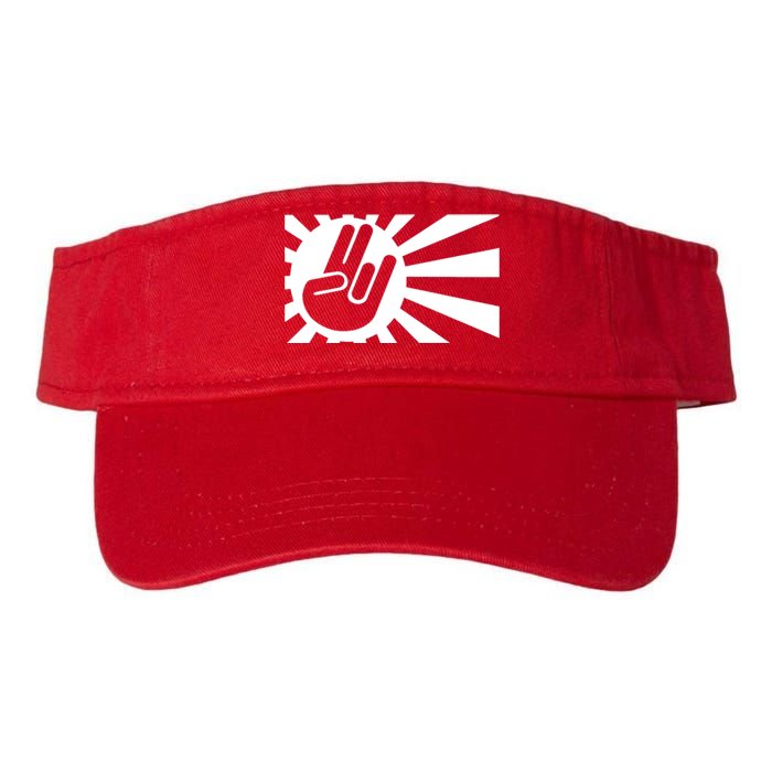 Racers Japan Flag Valucap Bio-Washed Visor