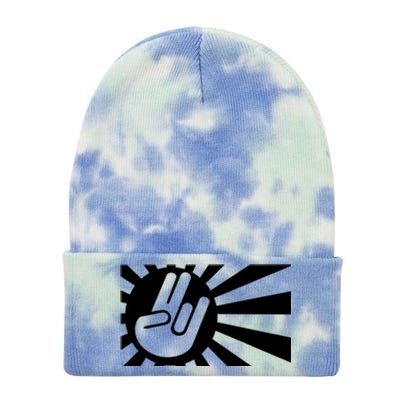 Racers Japan Flag Tie Dye 12in Knit Beanie