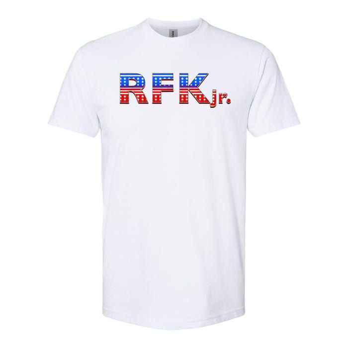 RFK Jr. for President 2024 Stars and Stripes Red White Blue Softstyle CVC T-Shirt