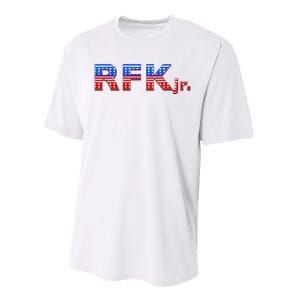 RFK Jr. for President 2024 Stars and Stripes Red White Blue Performance Sprint T-Shirt