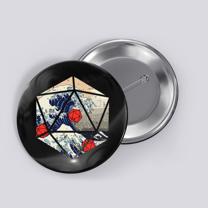 Rpg Japanese Great Wave Gamer Button