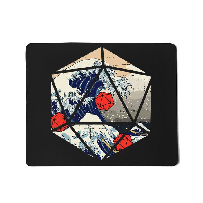 Rpg Japanese Great Wave Gamer Mousepad