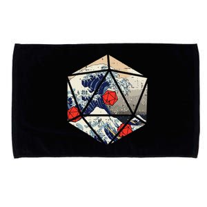 Rpg Japanese Great Wave Gamer Microfiber Hand Towel