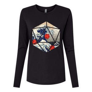 RPG Japanese Great Wave Gamer Men Womens Cotton Relaxed Long Sleeve T-Shirt