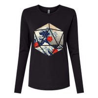 RPG Japanese Great Wave Gamer Men Womens Cotton Relaxed Long Sleeve T-Shirt