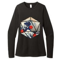 RPG Japanese Great Wave Gamer Men Womens CVC Long Sleeve Shirt