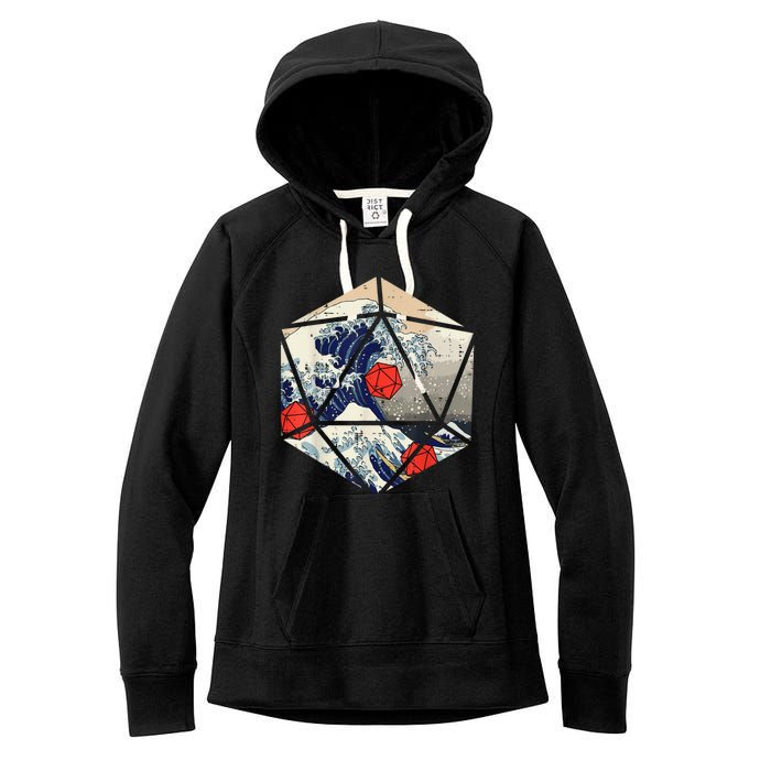 RPG Japanese Great Wave Gamer Men Women's Fleece Hoodie