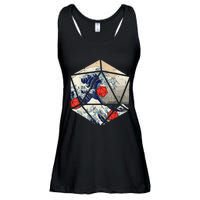 RPG Japanese Great Wave Gamer Men Ladies Essential Flowy Tank