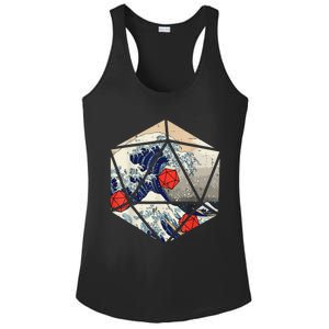 RPG Japanese Great Wave Gamer Men Ladies PosiCharge Competitor Racerback Tank