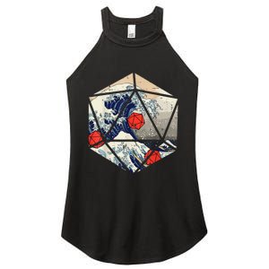 RPG Japanese Great Wave Gamer Men Women's Perfect Tri Rocker Tank