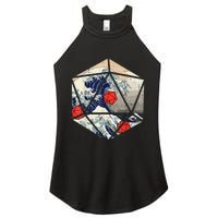 RPG Japanese Great Wave Gamer Men Women's Perfect Tri Rocker Tank