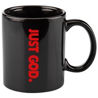 retro Just God Bible Verse Religious 11oz C Handle Ceramic Mug