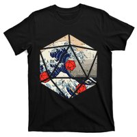 Rpg Japanese Great Wave Gamer T-Shirt