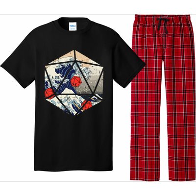 Rpg Japanese Great Wave Gamer Pajama Set