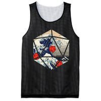 Rpg Japanese Great Wave Gamer Mesh Reversible Basketball Jersey Tank