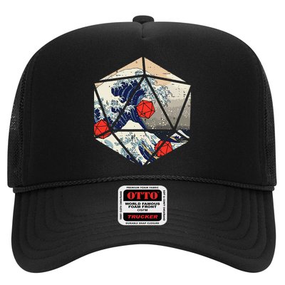 Rpg Japanese Great Wave Gamer Trucker Hat