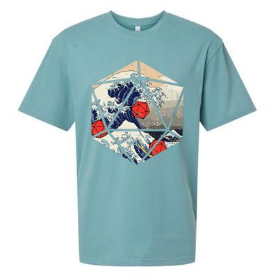 Rpg Japanese Great Wave Gamer Sueded Cloud Jersey T-Shirt