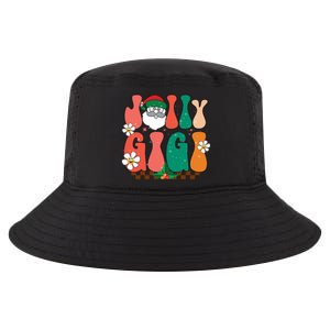 Retro Jolly Gigi Christmas Cool Comfort Performance Bucket Hat