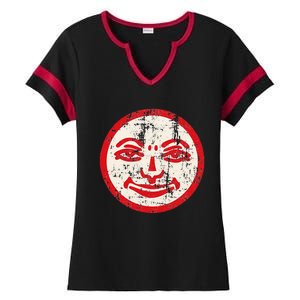 Rummikub Joker Grunge Ladies Halftime Notch Neck Tee