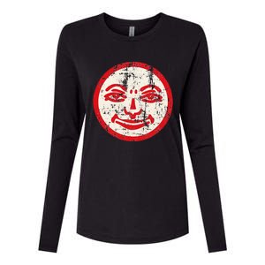 Rummikub Joker Grunge Womens Cotton Relaxed Long Sleeve T-Shirt