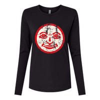 Rummikub Joker Grunge Womens Cotton Relaxed Long Sleeve T-Shirt