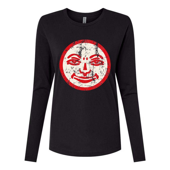 Rummikub Joker Grunge Womens Cotton Relaxed Long Sleeve T-Shirt