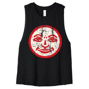 Rummikub Joker Grunge Women's Racerback Cropped Tank