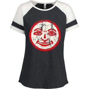 Rummikub Joker Grunge Enza Ladies Jersey Colorblock Tee