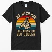 Retro Jiu Jitsu Dad Bjj Man Father Vintage Tall T-Shirt