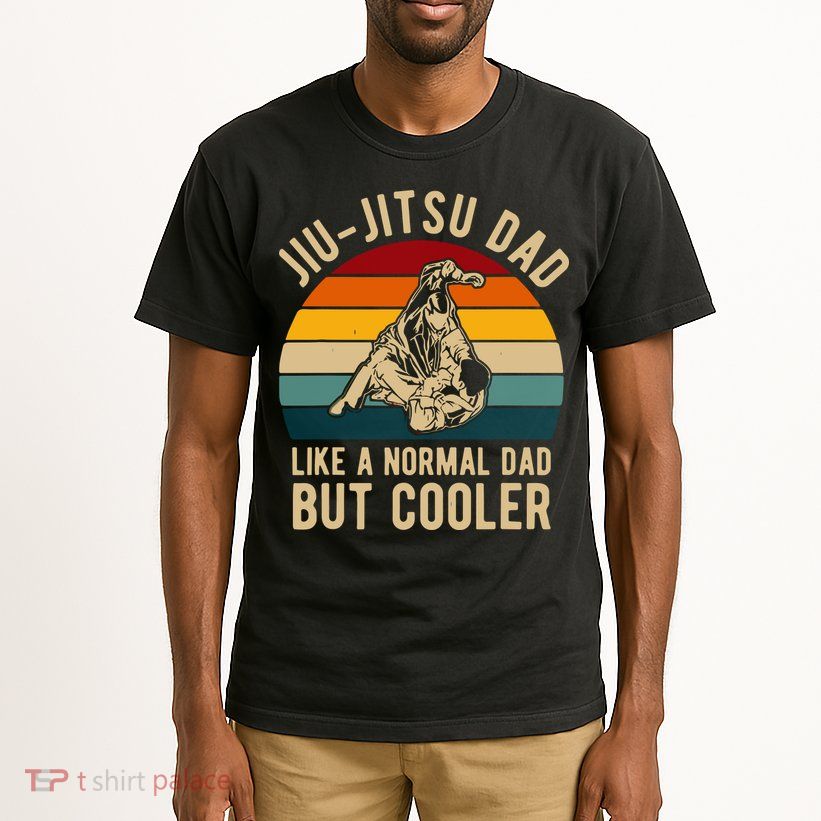 Retro Jiu Jitsu Dad Bjj Man Father Vintage Tall T-Shirt
