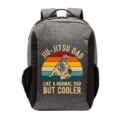 Retro Jiu Jitsu Dad Bjj Man Father Vintage Vector Backpack