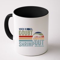 Retro Jiu Jitsu Martial Art When In Doubt Shrimp Out Bjj Mma Mug