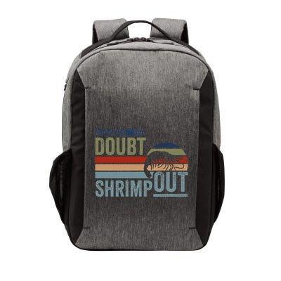 Retro Jiu Jitsu Martial Art When In Doubt Shrimp Out Bjj Mma Vector Backpack