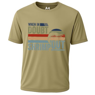 Retro Jiu Jitsu Martial Art When In Doubt Shrimp Out Bjj Mma Performance Shirt